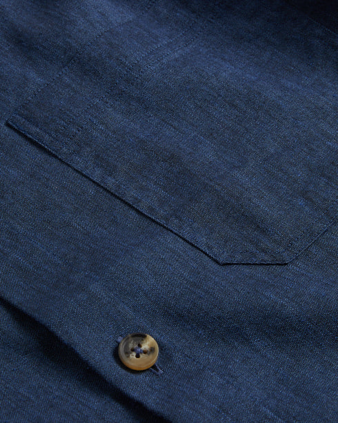 IIO-Shirts-LS Stretch Linen Shirt- Ted Baker Romania